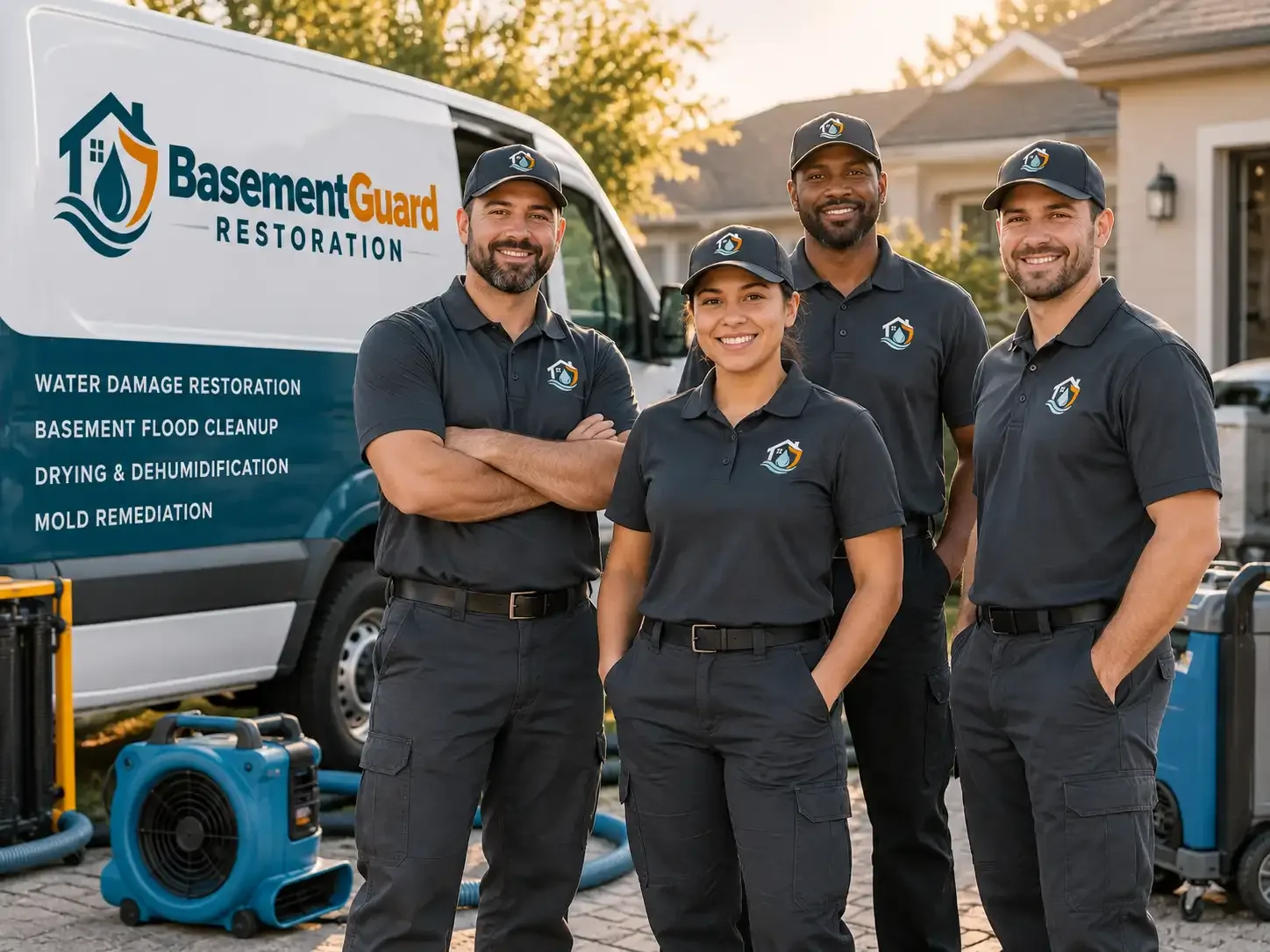 Basement Water Damage Restoration company in Arlington, IN